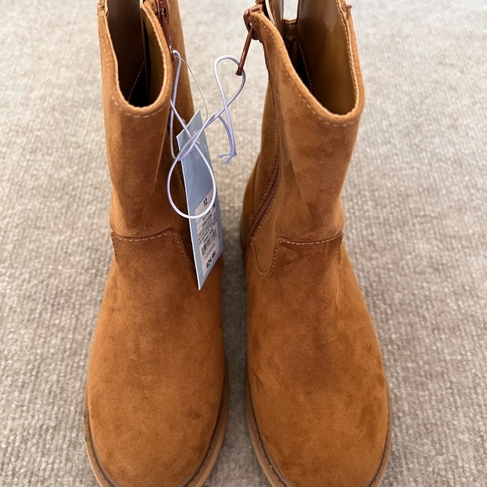 Cat & Jack Brown Kids Boots